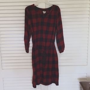 Bass S Plaid Dress